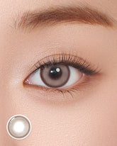 Lenstown 梨芝瞳 Odd I's Soft Gray 彩色隱形眼鏡日拋(10片)